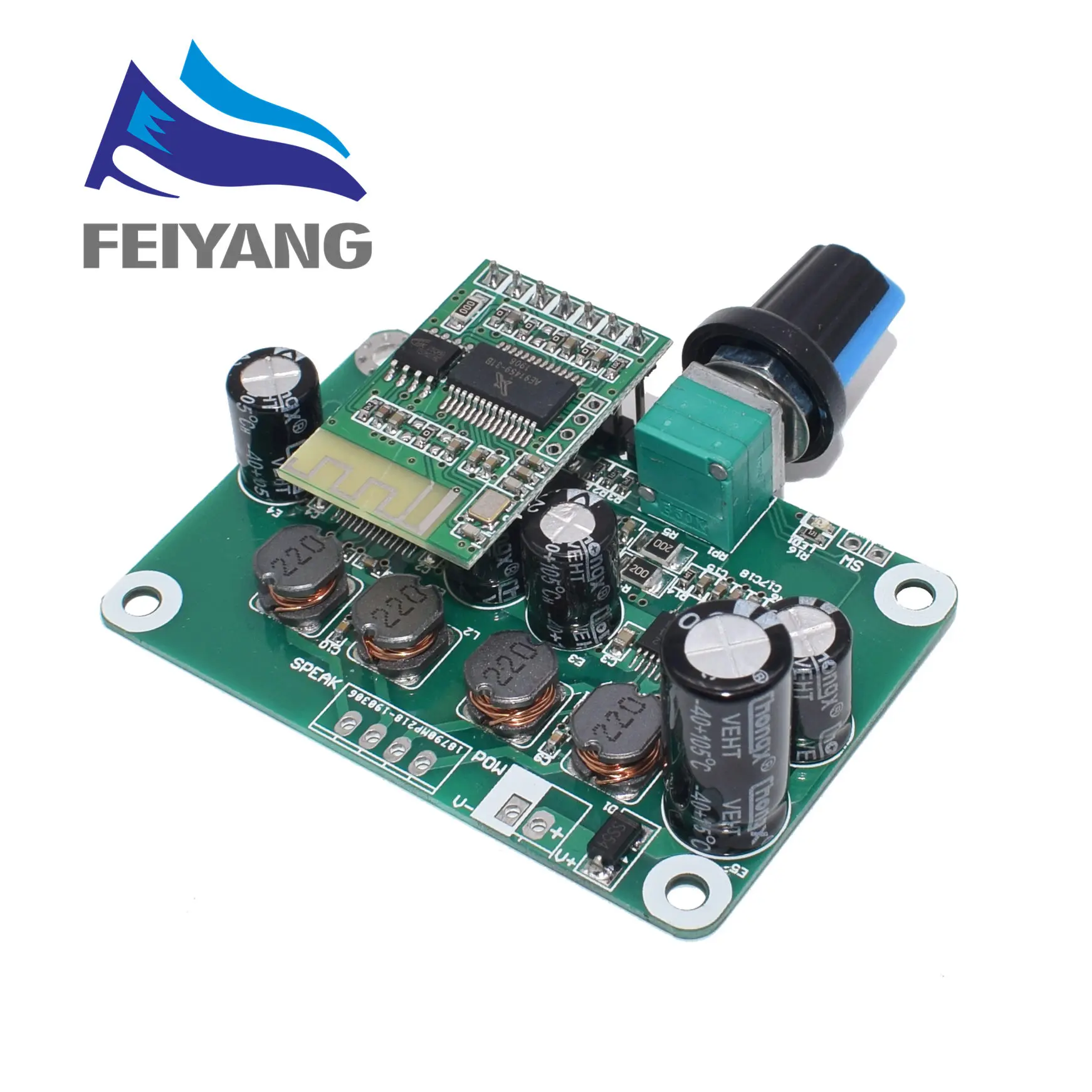 

Bluetooth 4.2 TPA3110 30w+30W PBTL Digital Stereo Audio Power Amplifier Board Module 12V-24V car for Portable USB Speaker