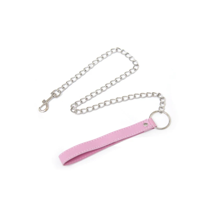 Adult Leather Tether Chains Tether Toys Hot Hook Neck Tether Leather