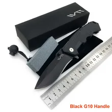 WTT, черный, 217, тактический складной нож, для кемпинга, охоты, выживания, боевой, флиппер, ножи, карманный, EDC, мульти инструменты, G10/алюминиевая ручка