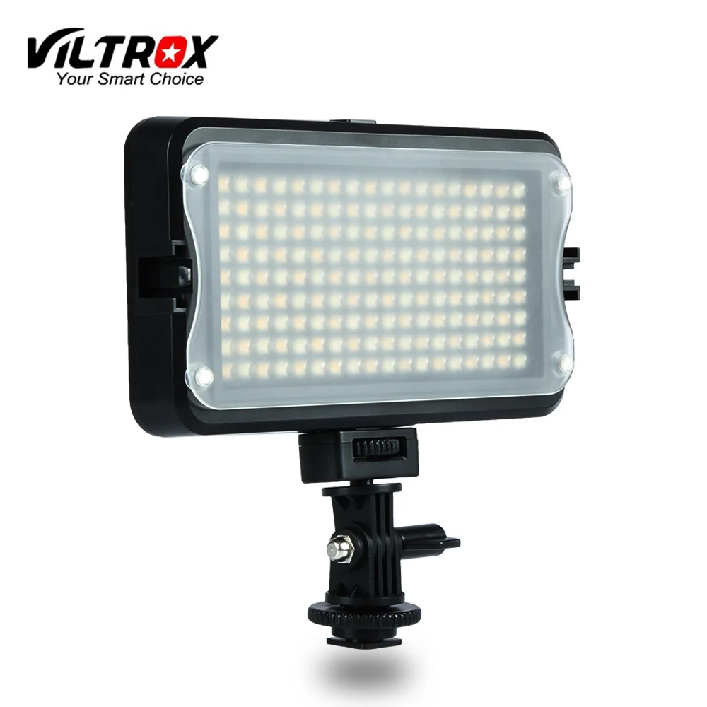 

Viltrox VL-162T 3300K-5600K Bi-Color Dimmable Camera LED Video Light LCD Panel for Canon Nikon Sony DSLR photography Camcorder