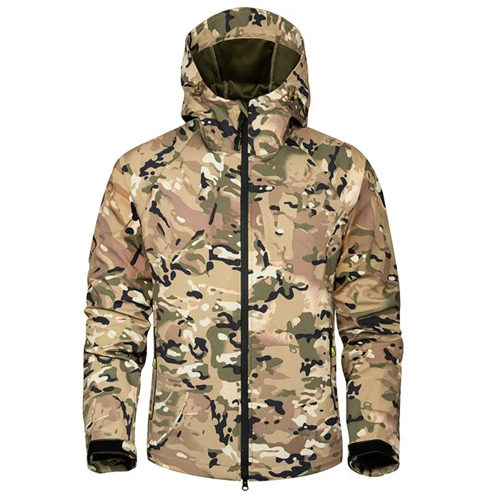 Mege брендовая мужская весенне-летняя военная куртка камуфляжная армейская одежда с капюшоном камуфляжные мужские ветровки Мужская Повседневная Верхняя одежда - Цвет: CP