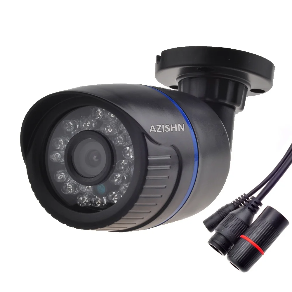 

AZISHN FULL HD 1080P 2MP Security Network IP Camera ONVIF 2.0 P2P H.264 Outdoor IP66 Motion Detection Surveillance Bullet Camera