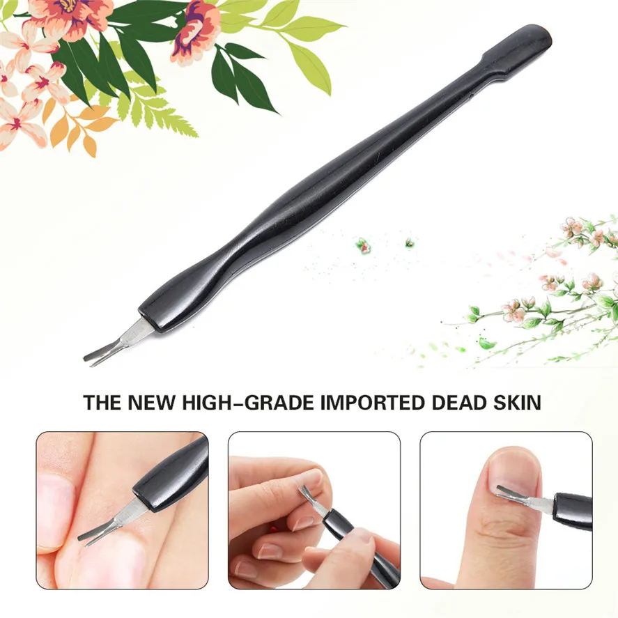 New Dead Skin Remover Tool 3Pcs Cuticle Pusher Dead Skin Remover