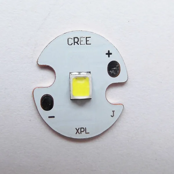 16x1.5mm CREE XP L V5 White Light 1300 Lumens LED Copper Star-in Light ...