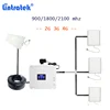 lintratek 900/1800/2100 Signal Booster 1800Mhz 2g 3g 4g Cellphone Signal Amplifier with 3 Antennas repetidor gsm 4g splitter S38 ► Photo 1/6