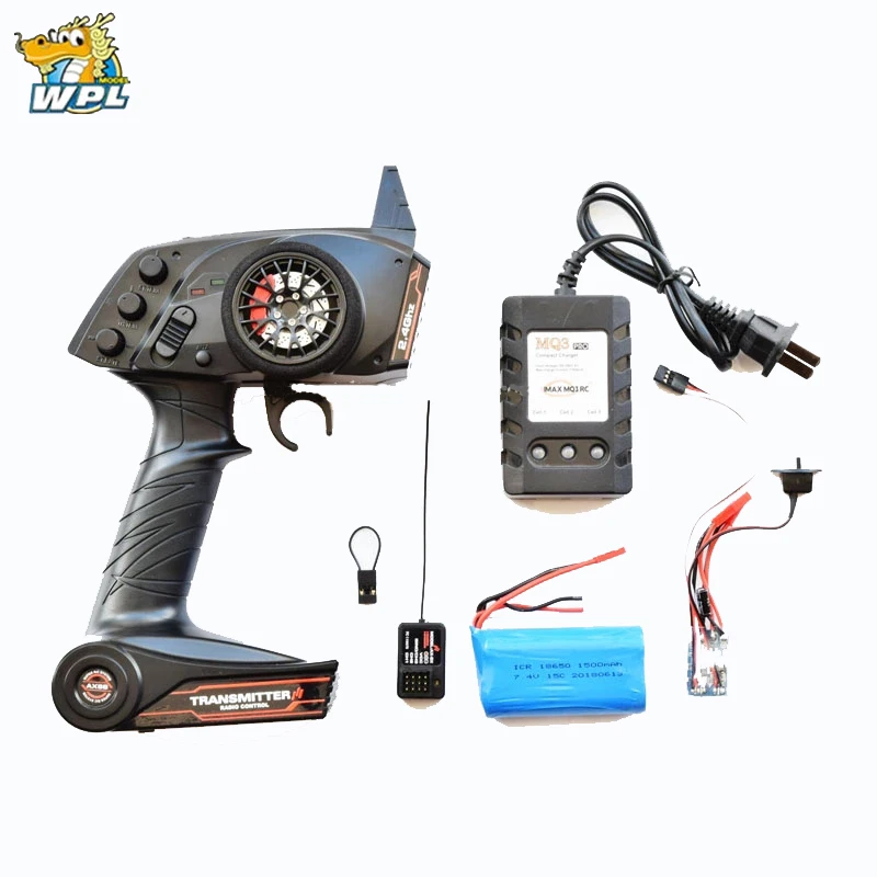 WPL transmission dedicated full-size RC model / ship model universal remote control 2.4g RC