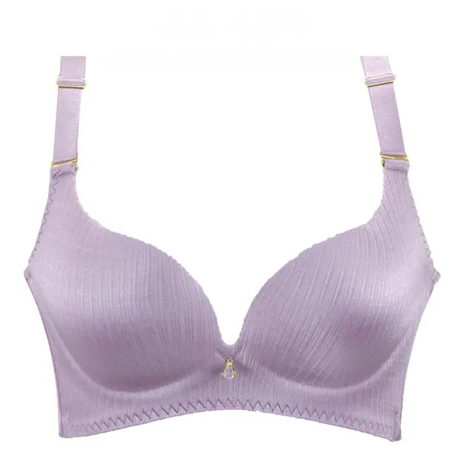 High Quality One Piece Seamless Wire Free Bra, Wiredrawing Texture ...