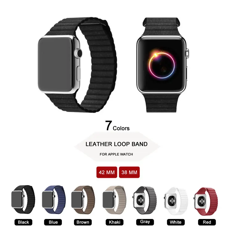 

Leather Loop for Apple Watch Loop,Watchband for Apple Watch Strap,Genuine Leather Loop for Apple Watch