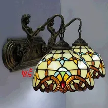 Континентальный свет Средиземноморский ресторан балкон настенные светильники комната спальня ден для караоке бара отеля светодиодное освещение стены DF47