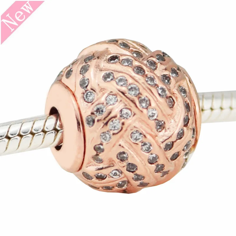 Новейший бренд Love Knot Rose elsence ESSENCE Charm Beads для самостоятельного изготовления