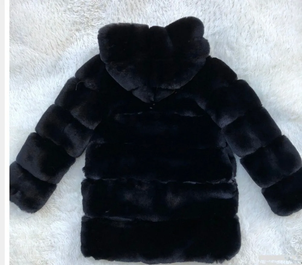 Lisa Colly новая куртка из искусственного меха женские Пальто меховое зимнее искусственное меховое пальто с капюшоном толстые меховые пальто Верхняя одежда