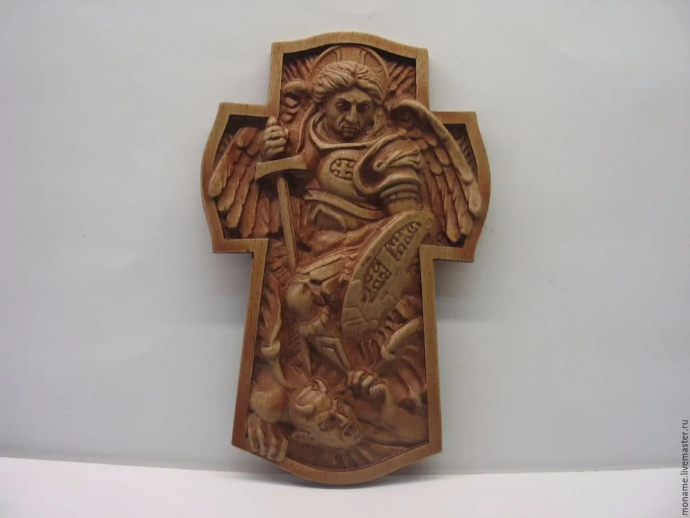 Archangel Майкл 3D модель STL для фрезерного станка с ЧПУ принтера файл artcam (ES)|filing machine|file