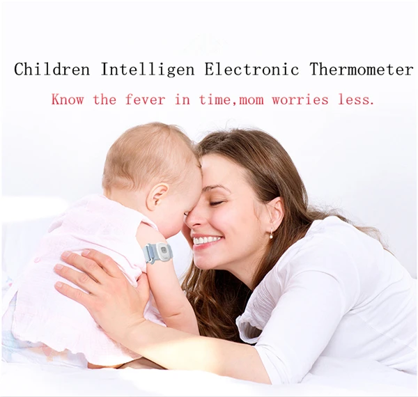

Child Intelligent Thermometer Wearable Electronic Bluetooth home Smart Baby Thermometer & Temperature Monitoring