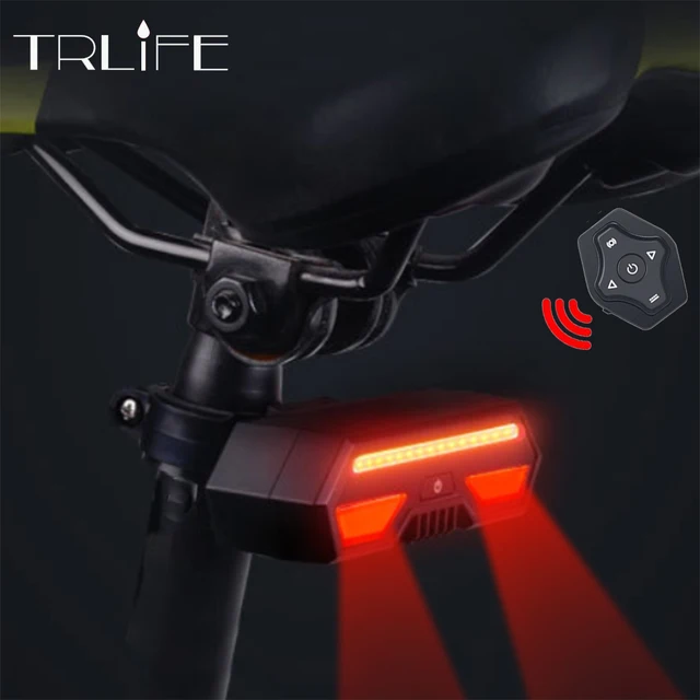 Buy Built in 2200mAh Battery Pack Bicycle Light USB