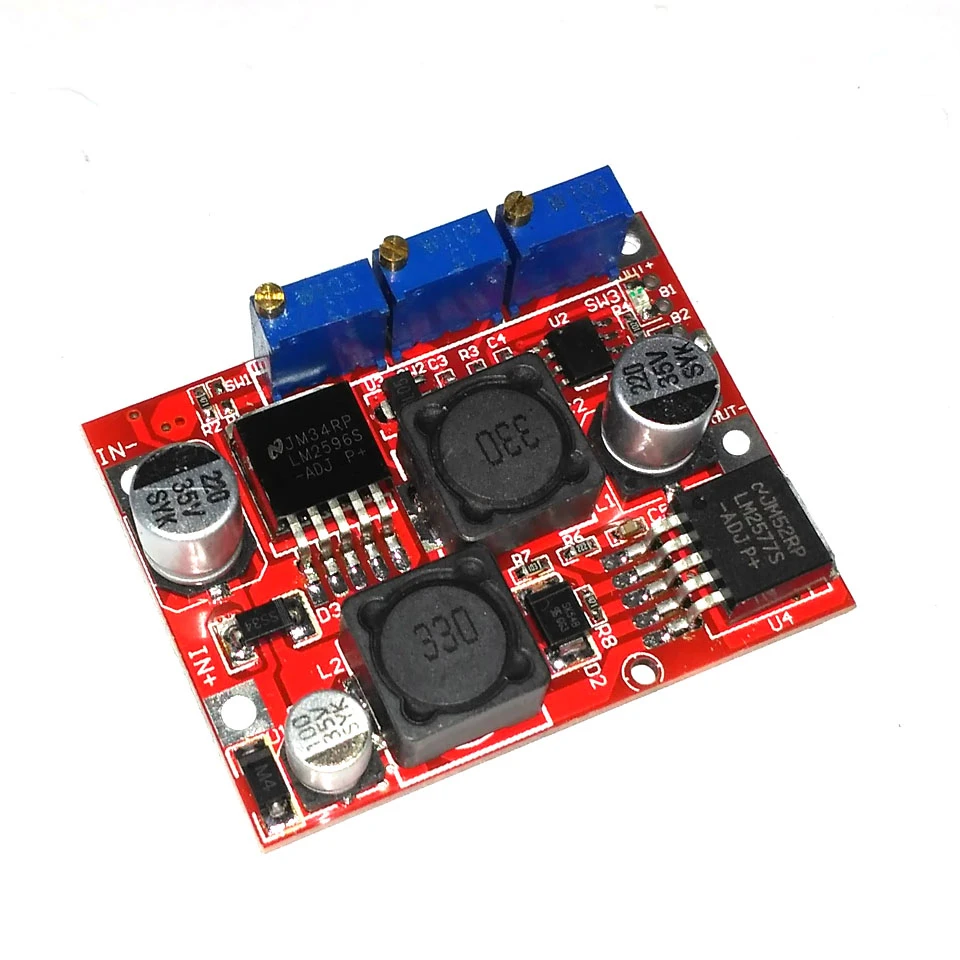 DC-DC LM2577S LM2596S Step up down boost Voltage Power Convertisseur Module DC-DC LM2577S LM2596S Step up down boost Voltage Power Convertisseur Module