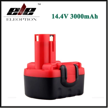 

Eleoption 14.4V 3000mAh Ni-MH Rechargeable Battery for BOSCH BAT038 BAT040 BAT140 BAT159 BAT041 3660K