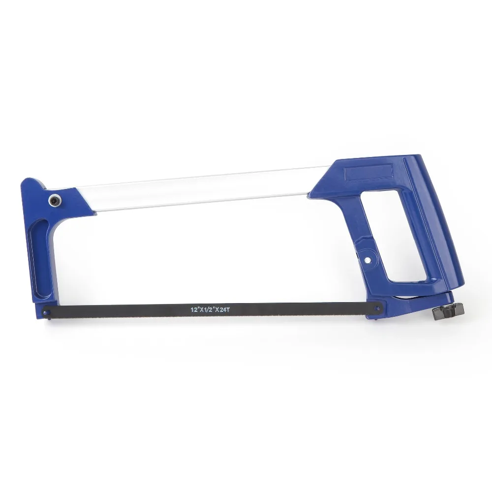 

WORKPRO 12-inch Heavy Duty Hacksaw 24TPI Adjustable Tension Aluminum Frame Hacksaw Free Shipping