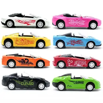 

8 Colors Alloy Convertible Car Cool Plastic Pull Back Car Toys Scooter Vehicles Model Car Birthday Gift For Kids 80 x 30 x 25mm