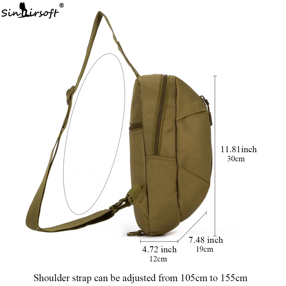 SINAIRSOFT Военная Униформа тактический Multi функция поясная сумка нейлоновый рюкзак восхождение пеший Туризм Рыбалка спортивные охота плеча