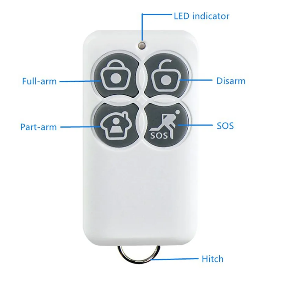 New Broadlink S2-HUB Security Alarm System Kit Detector Motion Sensor Door Window Alarm Remote Control For Smart Home Automation-7
