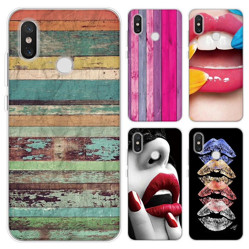 

Retro Red Lips Silicone Soft TPU Capa Case For Xiaomi Redmi S2 Y2 Note 3 3S 4 Prime 4A 4X 5 Plus 5A 6A 6 7 Pro Global Coque Case
