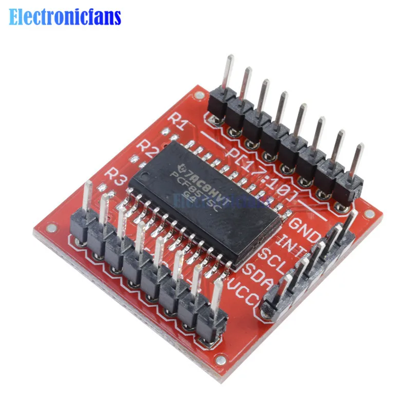 PCF8575 PCF8575C IIC I2C I/O Модуль расширения щит 16 бит 400 кГц SMBus I/O порты для Arduino