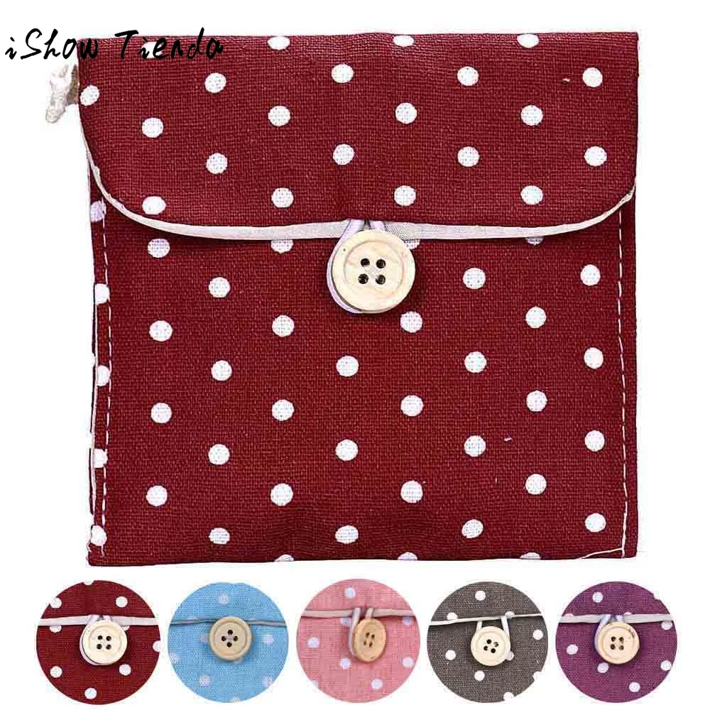 

Hot Selling Girl Cotton Diaper Sanitary Napkin Package Bag Storage Organizer Cotton Hot 2019 Fashion Household Organization