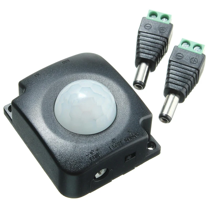 1 шт. инфракрасный пассивный инфракрасный датчик движения Сенсор переключатель производится в течение 5-30V 10A для Светодиодные ленты светильник аксессуар