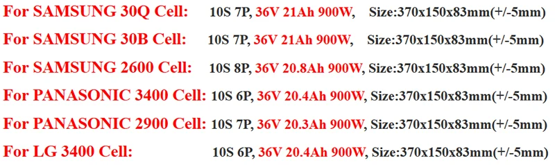 36 V 20Ah 800 W электрический велосипедный Аккумулятор для Panasonic samsung LG 18650 10 S 36 V 500 W 750 W литиевая батарея для электровелосипеда с 5А зарядным устройством