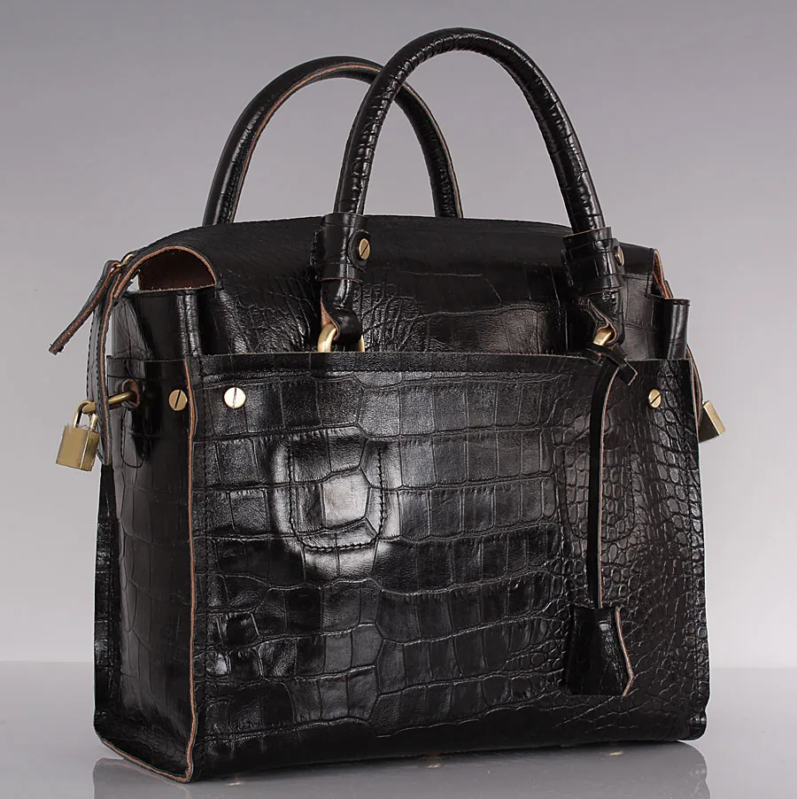 

Accept private label Custom logo wholesale drop shipping genuine cow leather leather handbags Lady Designer Women Italian Bags