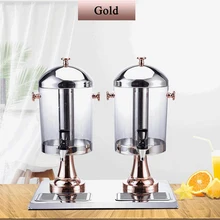 16L Stainless Steel Two Cylinders Drinking Juice Dispenser with Separate Water Tank 16L Stainless Steel Two Cylinders Drinking Juice Dispenser with Separate Water Tank