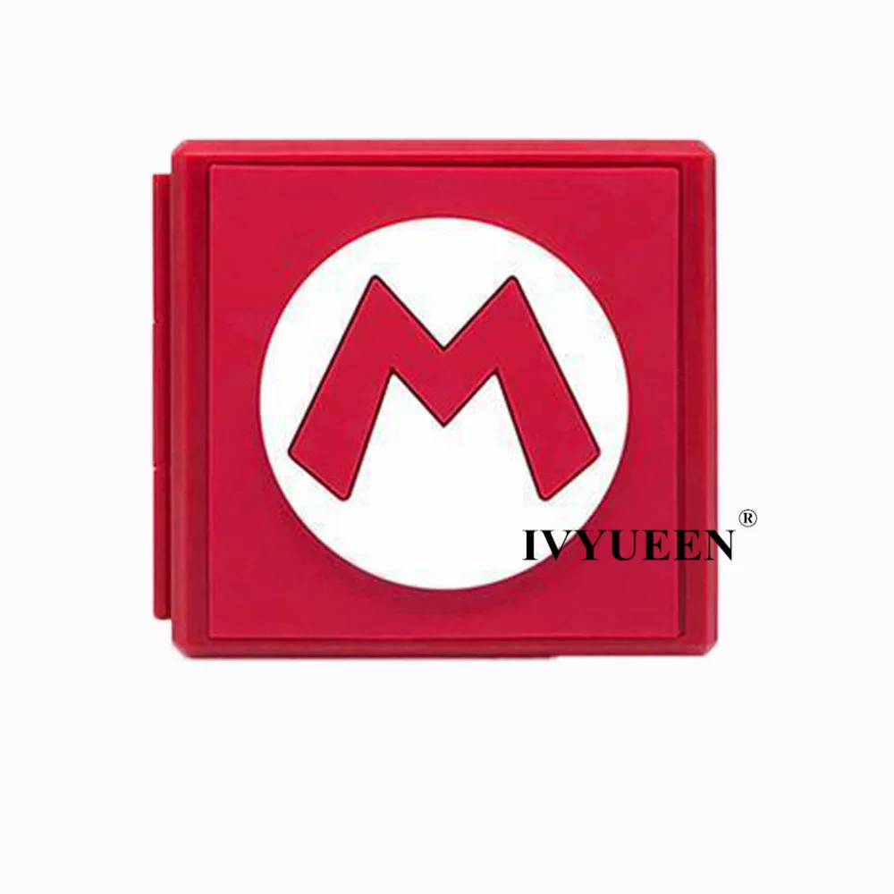Чехол для игровой карты IVYUEEN для nind Switch NS Premium, защитный чехол для хранения игр и карт Micro SD, игровые аксессуары - Цвет: A