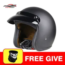 

Motorcycle Helmet Motorbike Cruiser Touring Chopper New Retro Vintage Biker Racing Motorbike Helmets 3/4 Open Face Half Helmet
