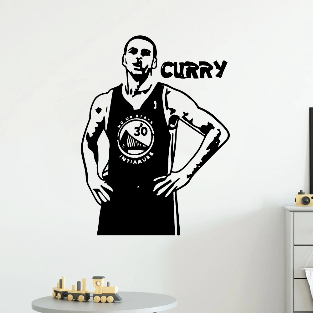 Large Curry Basketball Home Decor Modern Acrylic Decoration For