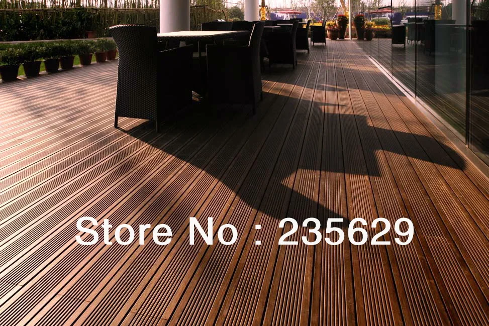 Ecofriendly Bamboo decking For Outdoor Erea/Dark Chocolate Customized Flooring/Cheaper Than Wood Decking/Long Useful Life Ecofriendly Bamboo decking For Outdoor Erea/Dark Chocolate Customized Flooring/Cheaper Than Wood Decking/Long Useful Life