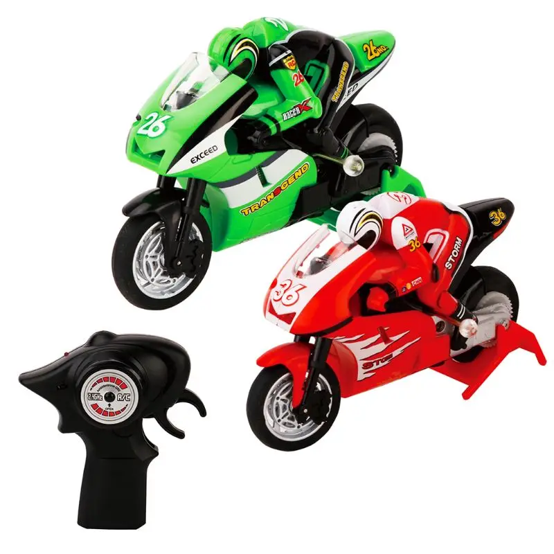 

2.4G 3CH 1/20 Scale Mini RC Motorcycle Remote Control Electronic Toy Christmas Children Kids Gift