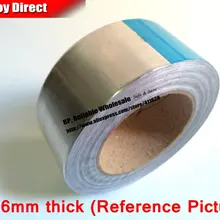 1x30 мм* 40 м* 0.06 мм Клей Алюминий Фольга Клейкие ленты для BGA PCB пайки EMI Экранирование излучения защиты