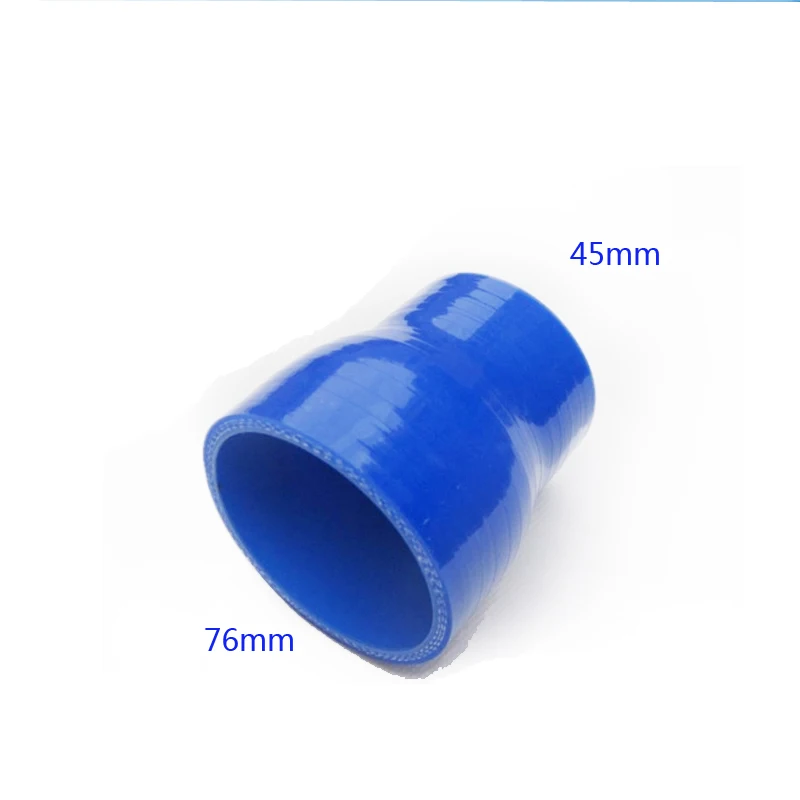 BLACK 2.25-2.5" TURBO/INTAKE/INTERCOOLER PIPE SILICONE REDUCER HOSE 51MM TO 64MM BLACK 2.25-2.5" TURBO/INTAKE/INTERCOOLER PIPE SILICONE REDUCER HOSE 51MM TO 64MM