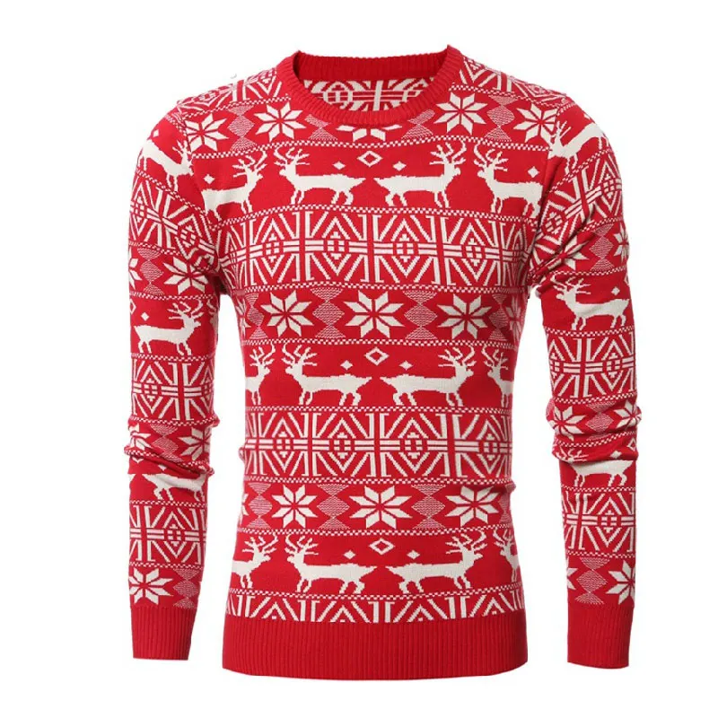 Для Мужчин's Круглый воротник, пуловер с длинным рукавом толстые свитера тренд диких самосовершенствование удобные Для мужчин свитера