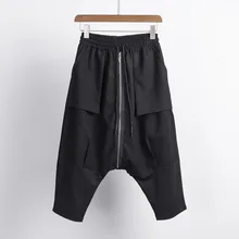 Летние штаны-шаровары с эластичной резинкой; 8528