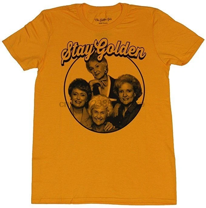 

Men Golden Girls Stay Golden Graphic T-Shirt Picture Frame
