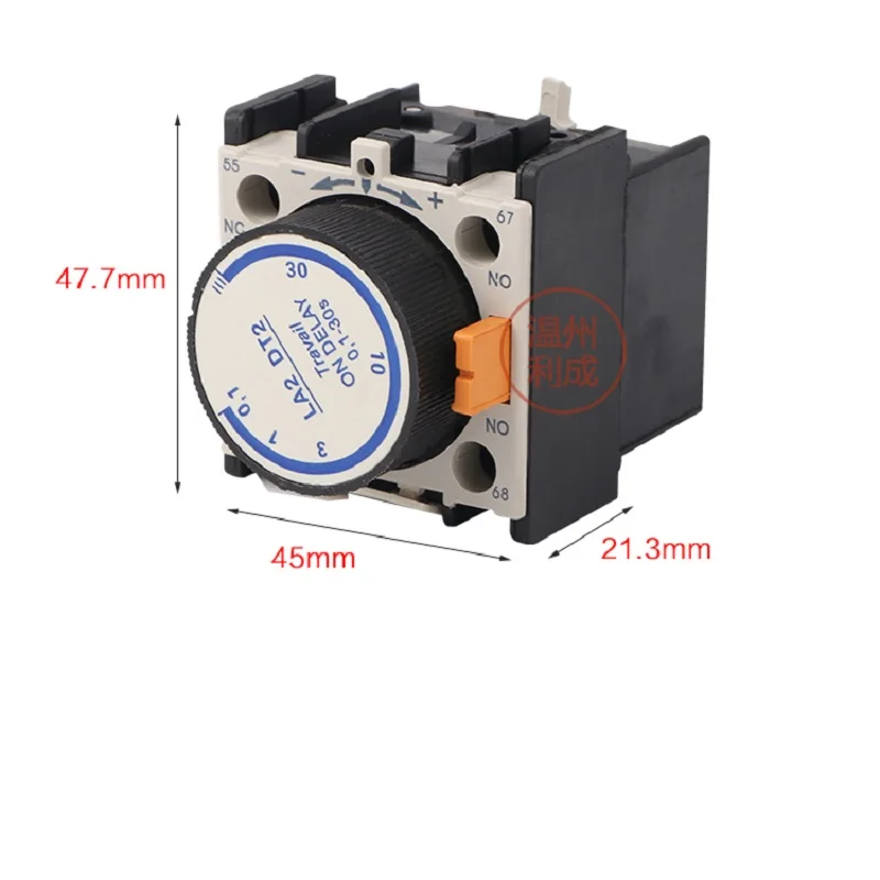 Головка задержки воздуха LADT2 0,1-30 S LA2-DT2 контактор задержка контактная Серебряная точка