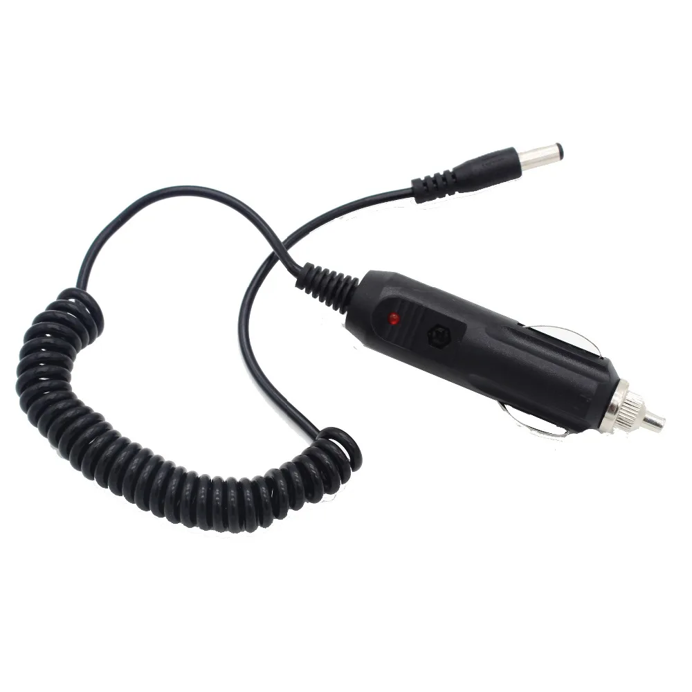 BaoFeng 12V автомобильное зарядное устройство кабель для UV-5R UV-5RA UV-5RB UV-5RC UV-5RD плюс UV-5RE +