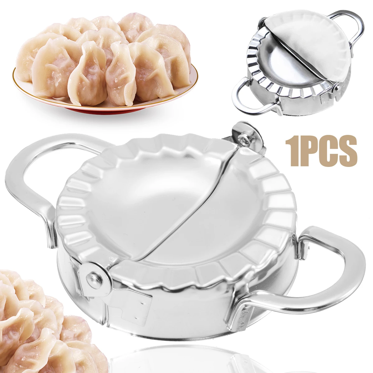 DIY Dumpling Maker Wrapper Dough Cutter Pie Ravioli Dumpling Mould For Kitchen Accessories Stainless Steel DIY Pastry Tools