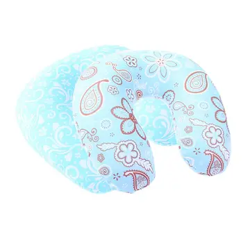 

Brand Microbeads Printing Travel Sleeping U Shaped Pillow Massager With Button Memory Foam Neck Pillow Home Decoration