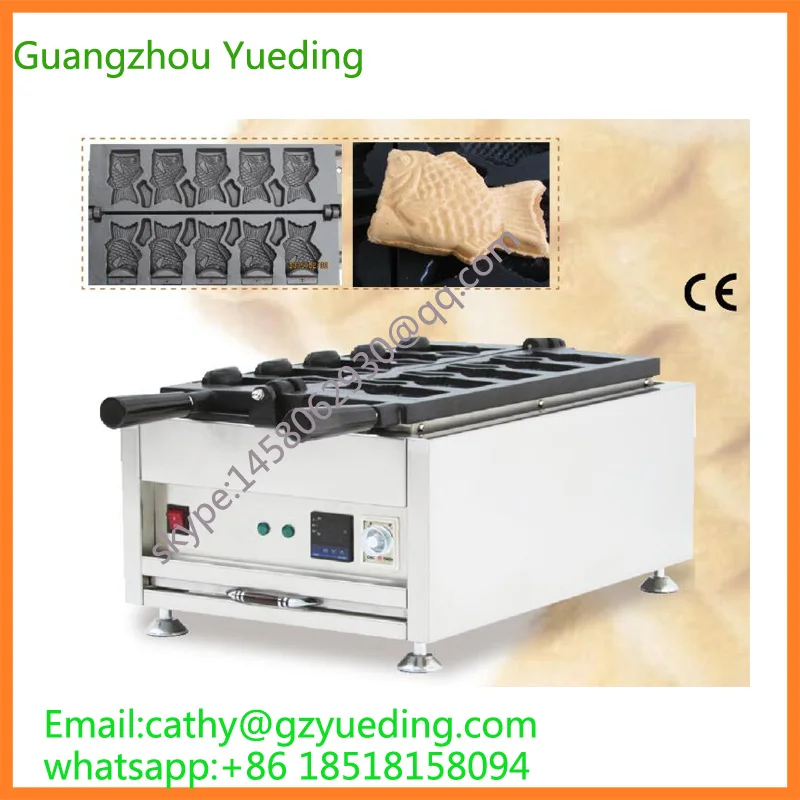

High Quality electric Fish cake machine ice cream Taiyaki baker machine