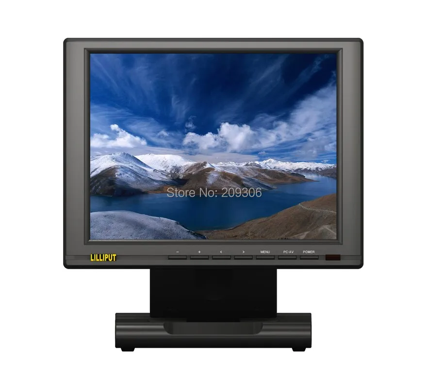 

LILLIPUT FA1046-NP/C/T 10.4" TFT LED backlit touch screen monitor 4 wire restive touch panel with S-video AV YPbPr HDMI DVI VGA