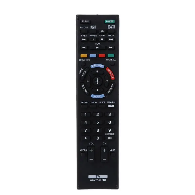 

RM-YD102 Remote Control Controller Replacement for Sony TV KDL-50W790B KDL-60W850B KDL-65W950B KDL-70W830B XBR-65X950B