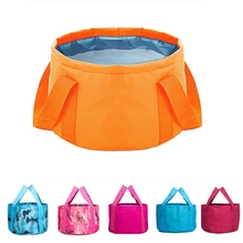 15L легкий Портативный складной умывальник ведро складываемый складной ведро поездок ванна для ног складная канистра для воды для наружного