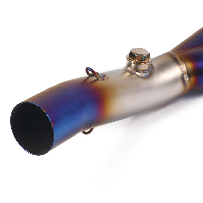 51MM Middle Pipe Full System Motorcycle Modified Muffler Pipe Front Header Pipe Tube For YAMAHA YZF-R6 R6 Exhaust 2006 - 2016 26 - Racext 05